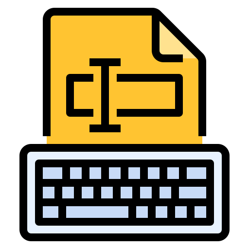Typesetting icon